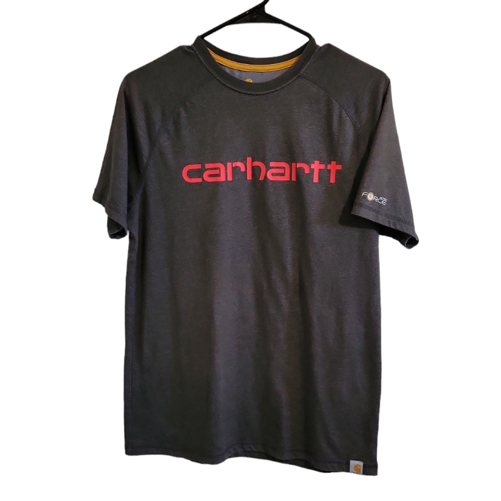 Carhartt Men's Force Grey Cotton T-shirt